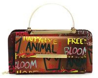 small graffiti design handbag