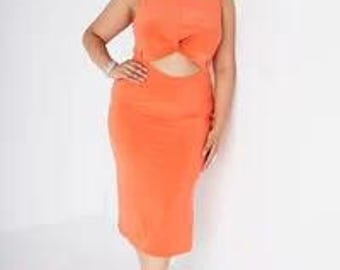 Size 14/16 mindi bodycon dress.