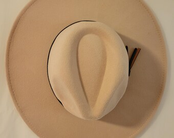 Large fedora hat