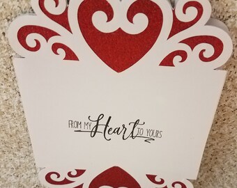 I love you card, love card, card for wife, card for husband, greeting card, card for girlfriend, card for mother. card for husband