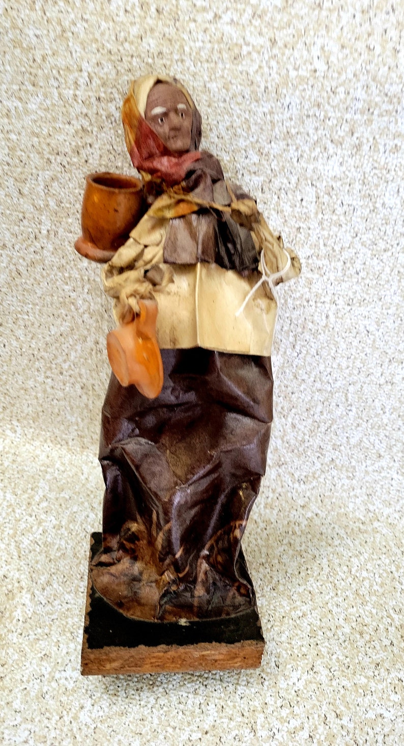Mexican Paper Mache Figurines Etsy