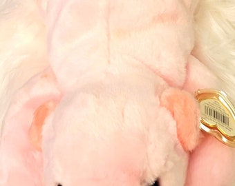 Vintage ty beanie pig, 1998 squealer pig, large vintage beanie pig