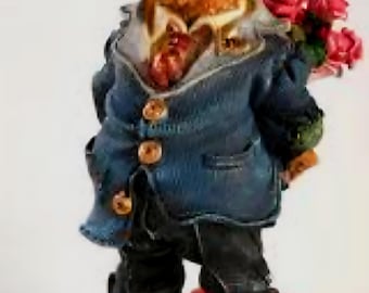 Vintage Boyds Bear "Bearing you Roses"  from bearstone collection