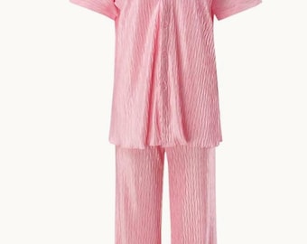 2ps pink pants suit. Size 2x