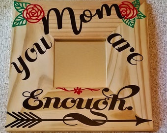 Mother's day gift, home decor, office decor, decorative frame,decorative plaque
