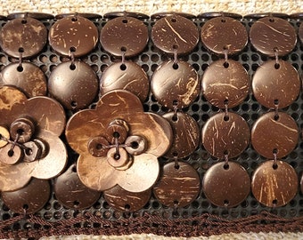 Coconut shell wallet