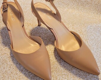Sling back shoes. Size 10
