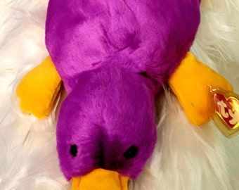 Vintage Loosy the goose, 1998 TY large beanie goose