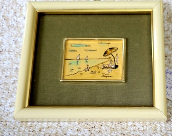 Daniel Serigrafia Italian originale Foglia  in ORO 23.ki
