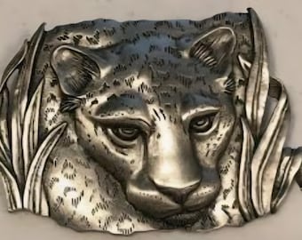 Vintage Leopard pin