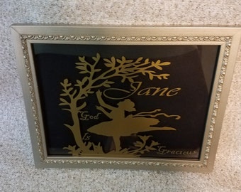 Decorative frame • Spiritual Art designs, black & gold • Gifts • • Gift Ideas • framed quote •  Wall Decor • Handmade gift