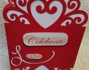 I love you  card, love card, card for wife, card for husband, greeting card,card for girlfriend,