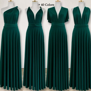 Forest green bridesmaid dresses plus size hotsell