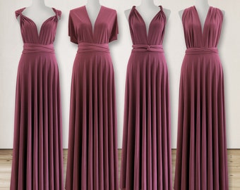 dainty jewells bridesmaid dresses Wedtrend Women Desert Rose Long Bridesmaid Dress With Slit Sweetheart Open  Back – WEDTREND