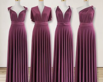 Rosewood Bridesmaid Dress Infinity Dress Mulitway Bridesmaid dresses Rosewood Infinity Bridal Party Convertible Dresses Plus size and Petite