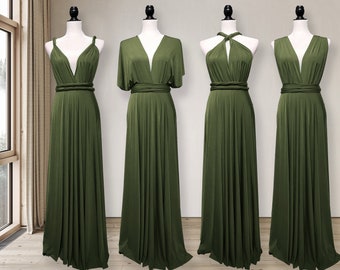 Plus size olive green dress top