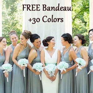 convertible wrap dress bridesmaid