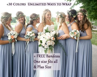 etsy wrap dress bridesmaid
