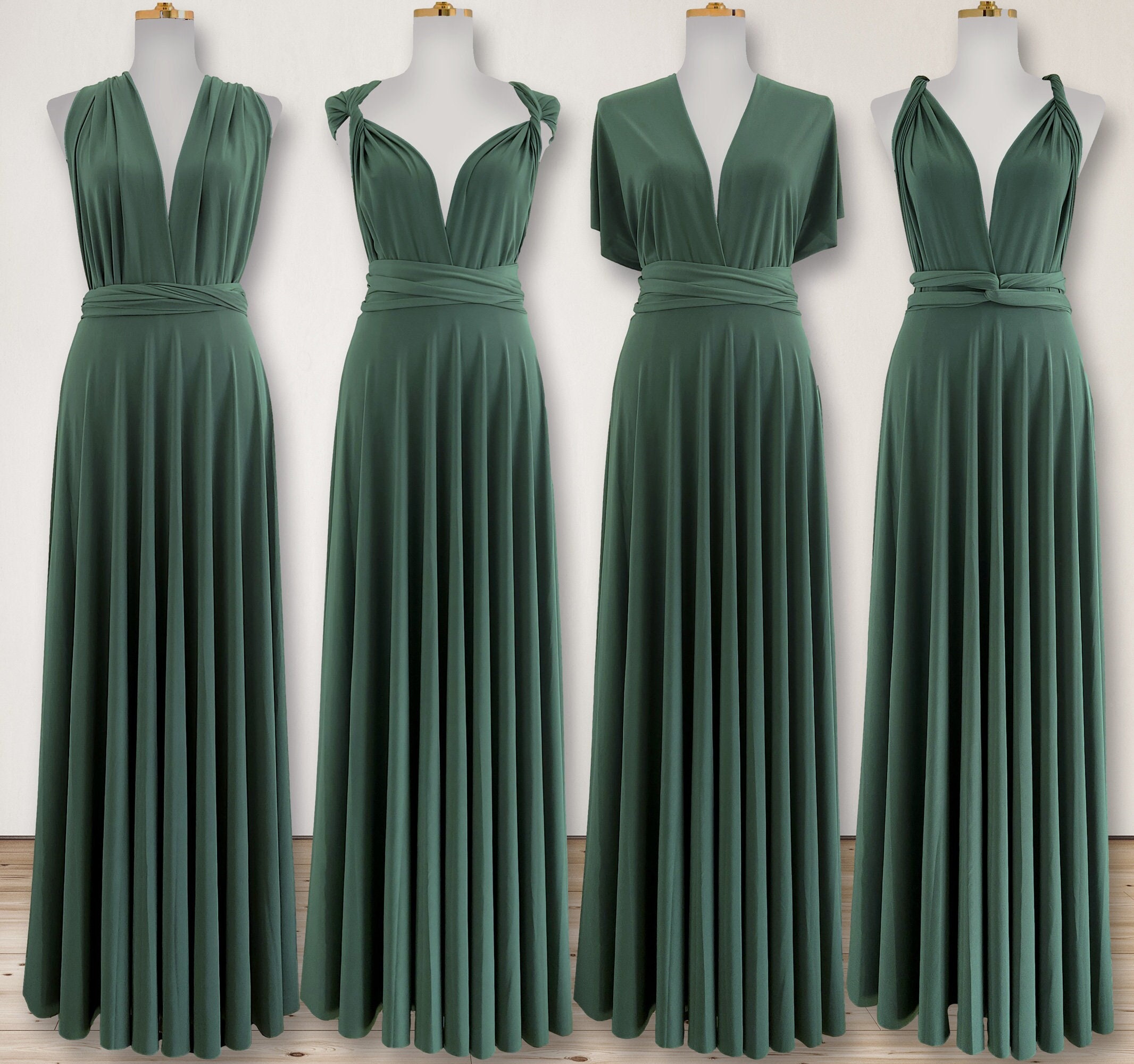 dark green maternity bridesmaid dress Eve Boho Maternity Photoshoot Dress main image 0