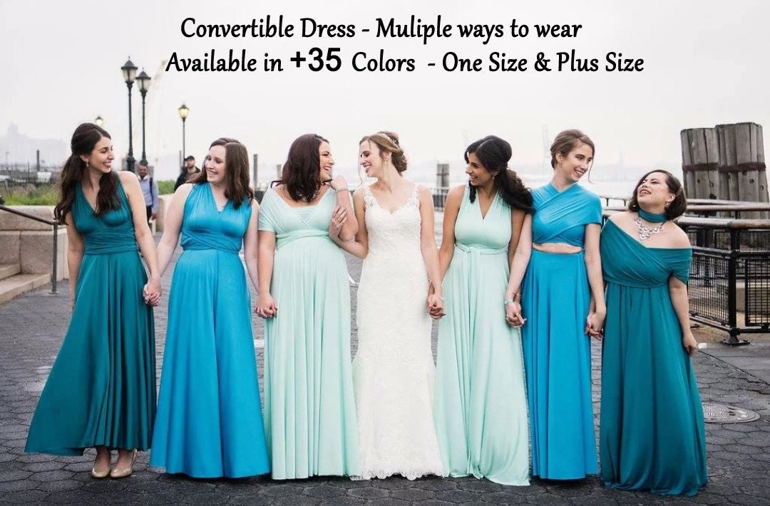 Mismatched bridesmaid dresses, Mismatched ininfinity dresses, Mismatched Convertible dresses, Mismatched multiway dresses
