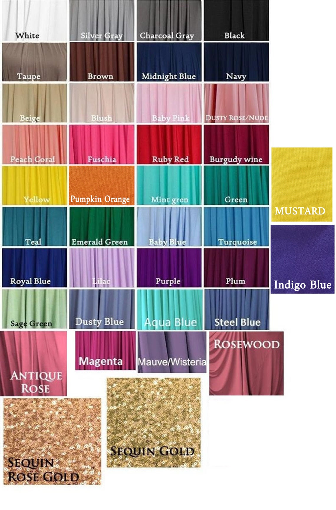 free fabric swatches for weddings