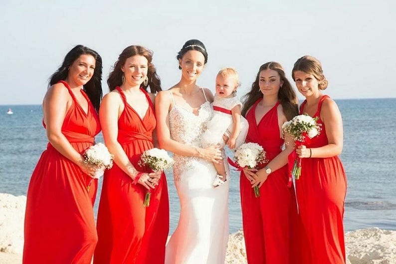 Ruby Red Wedding Dresses