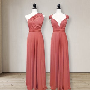 CLAY Bridesmaid Dress Convertible Wrap Dress CLAY Infinity - Etsy