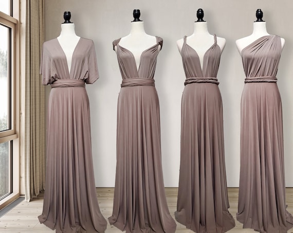 taupe dress