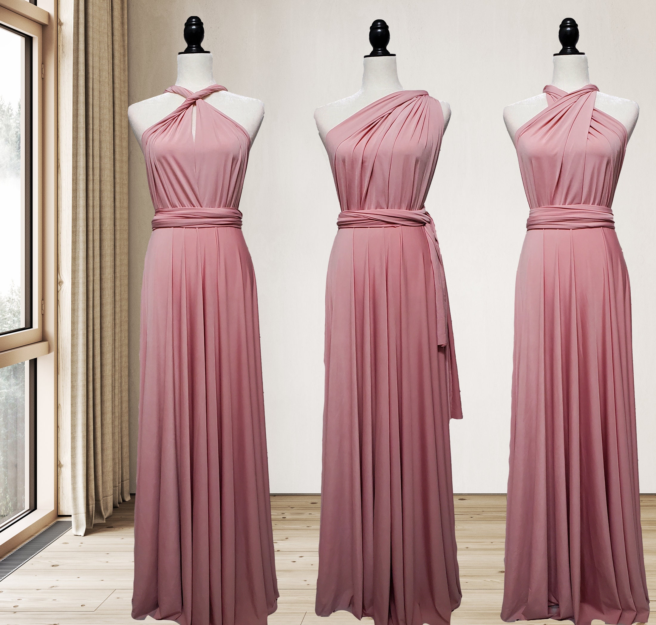 princess polly baby blue dress Dusty Rose Bridesmaid Dress Nude Infinity Convertible Dress, Formal Prom  Dress, Party Maternity Dress Maternity Dress Plus Size & Petite