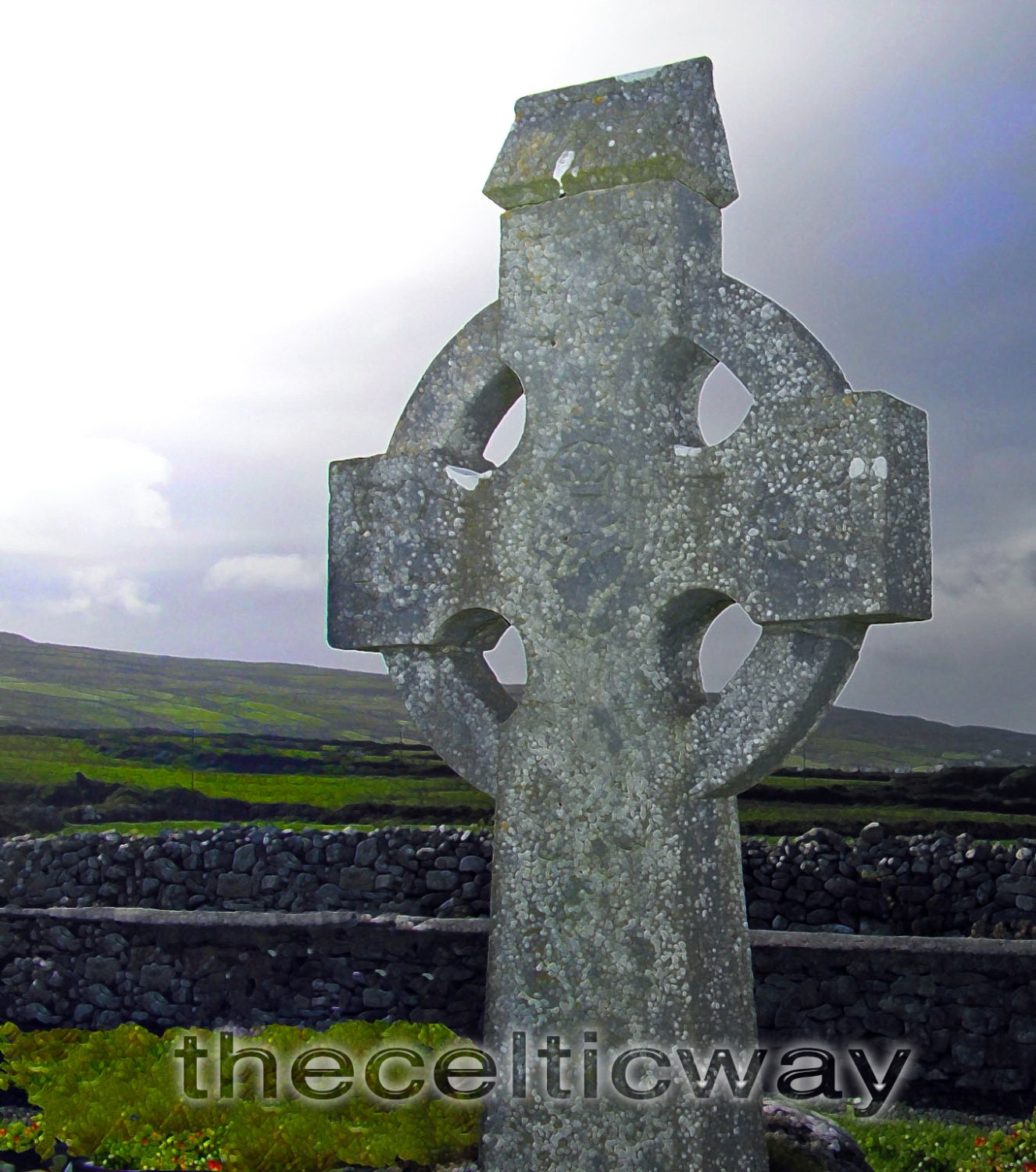 Keltisch kruis Co. Clare Ierland Etsy