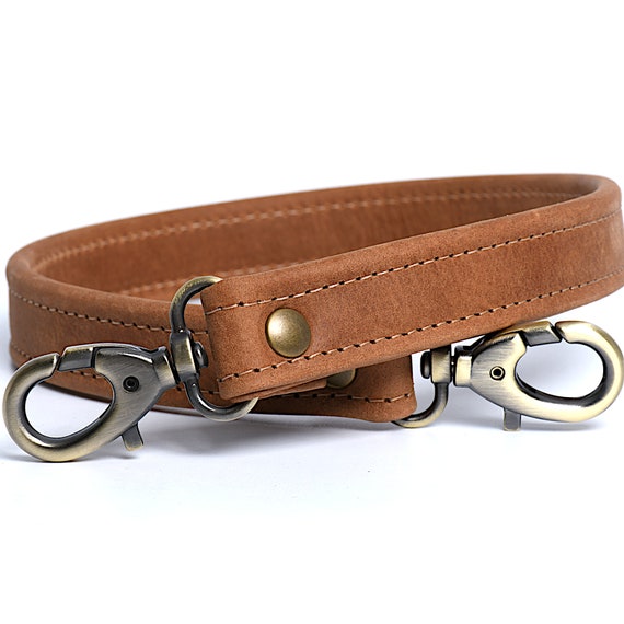 Brown Leather Purse Strap