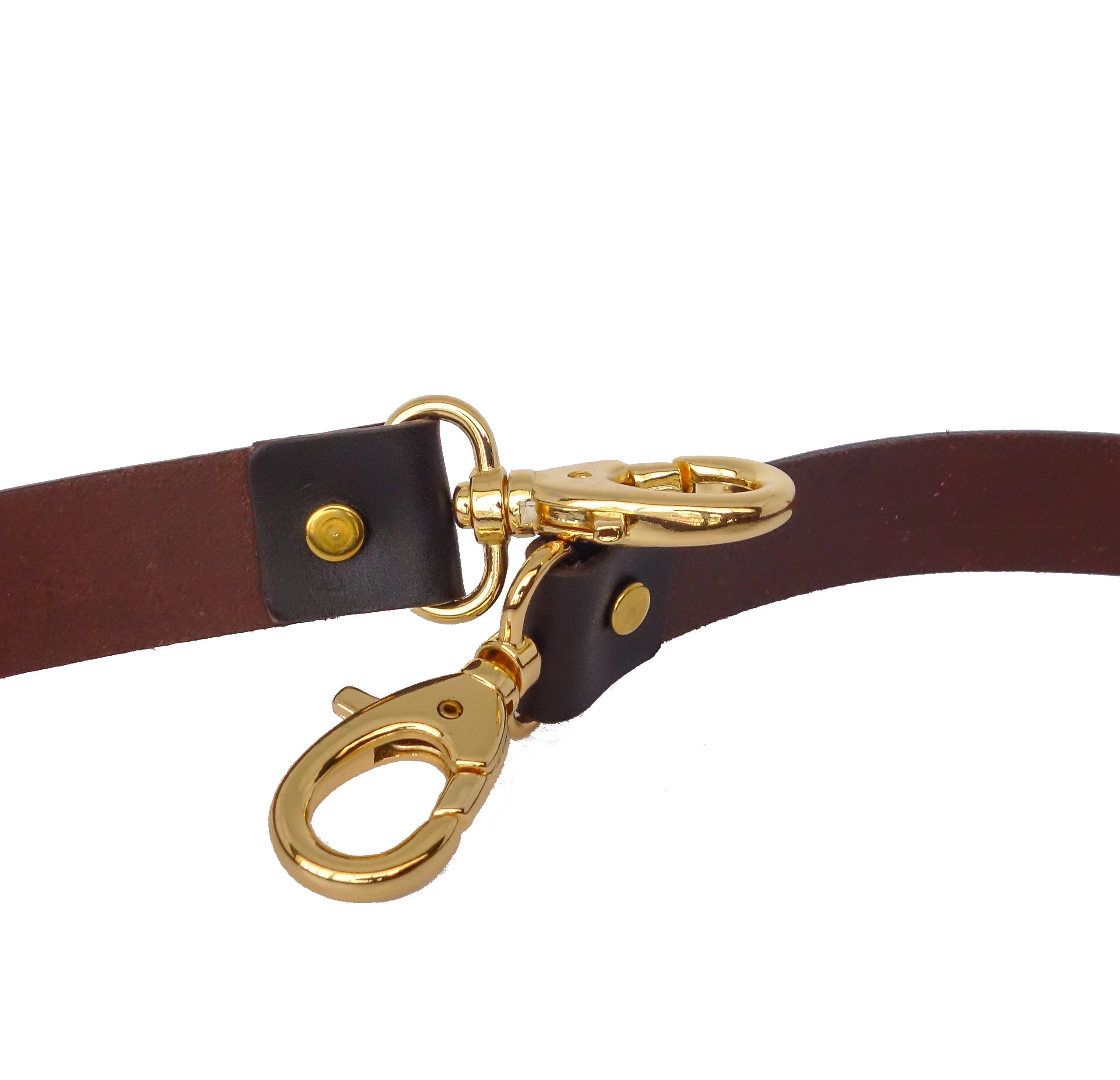 Purse Strap Replacement in Dark Brown Leather Cognac Black and Etsy UK