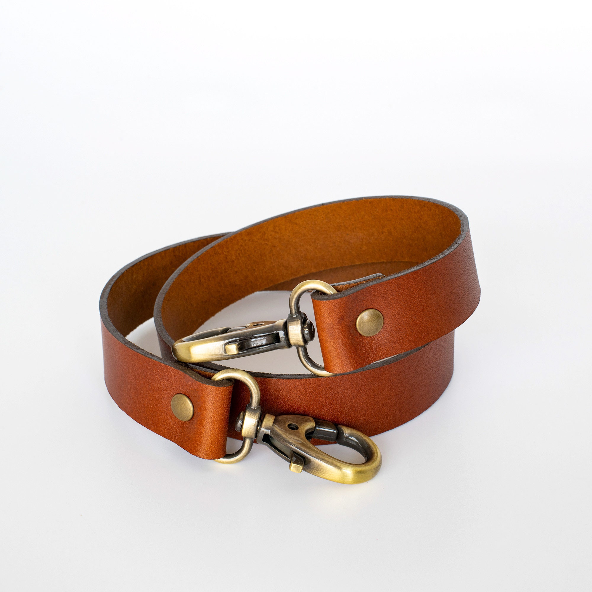 Wide Leather Strap 
