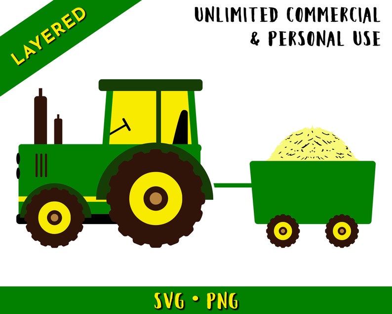 Download Tractor Clipart Commercial Use Green Tractor Svg Tractor And Wagon Svg Tractor Png Tractor Svg Clip Art Art Collectibles