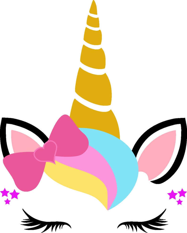 unicorn svg unicorn face svg unicorn eyelashes svg magical