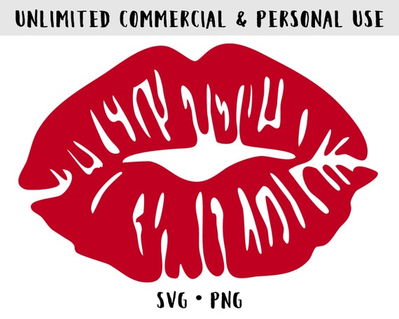 Kiss SVG Lips svg for Cricut Kiss png lips png kissy lips | Etsy
