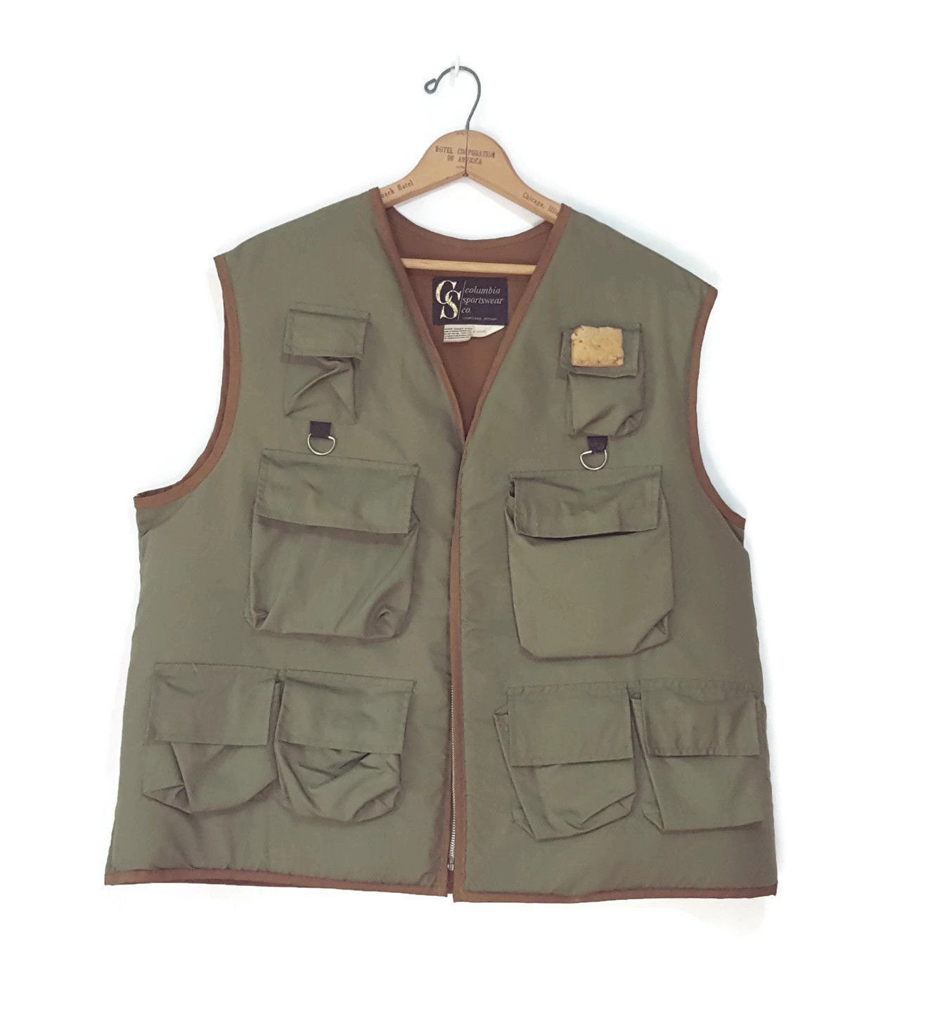 columbia fly fishing vest