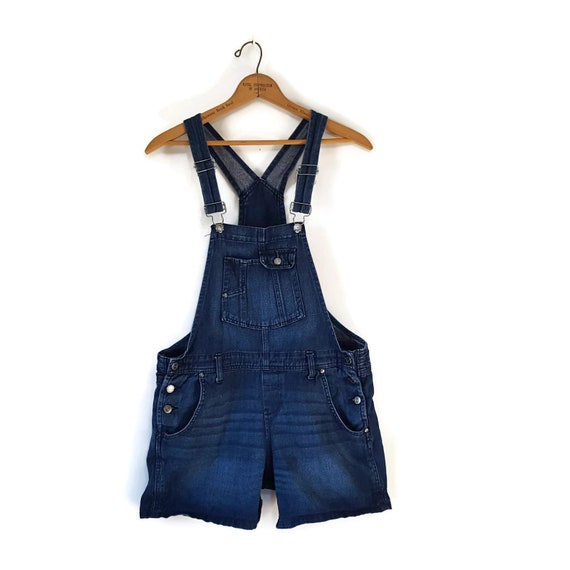 jean bibs shorts