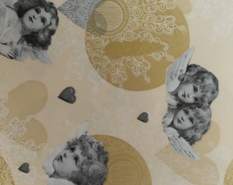 Decoupage Papel 4x Servilletas-la felicidad Mariposa-Para Fiesta