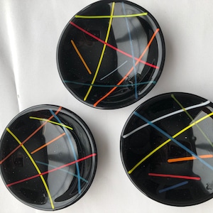 3 Black Bowls... Perfect for olives, nuts, a scoop of ice cream