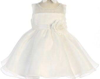 organza frocks for baby girl