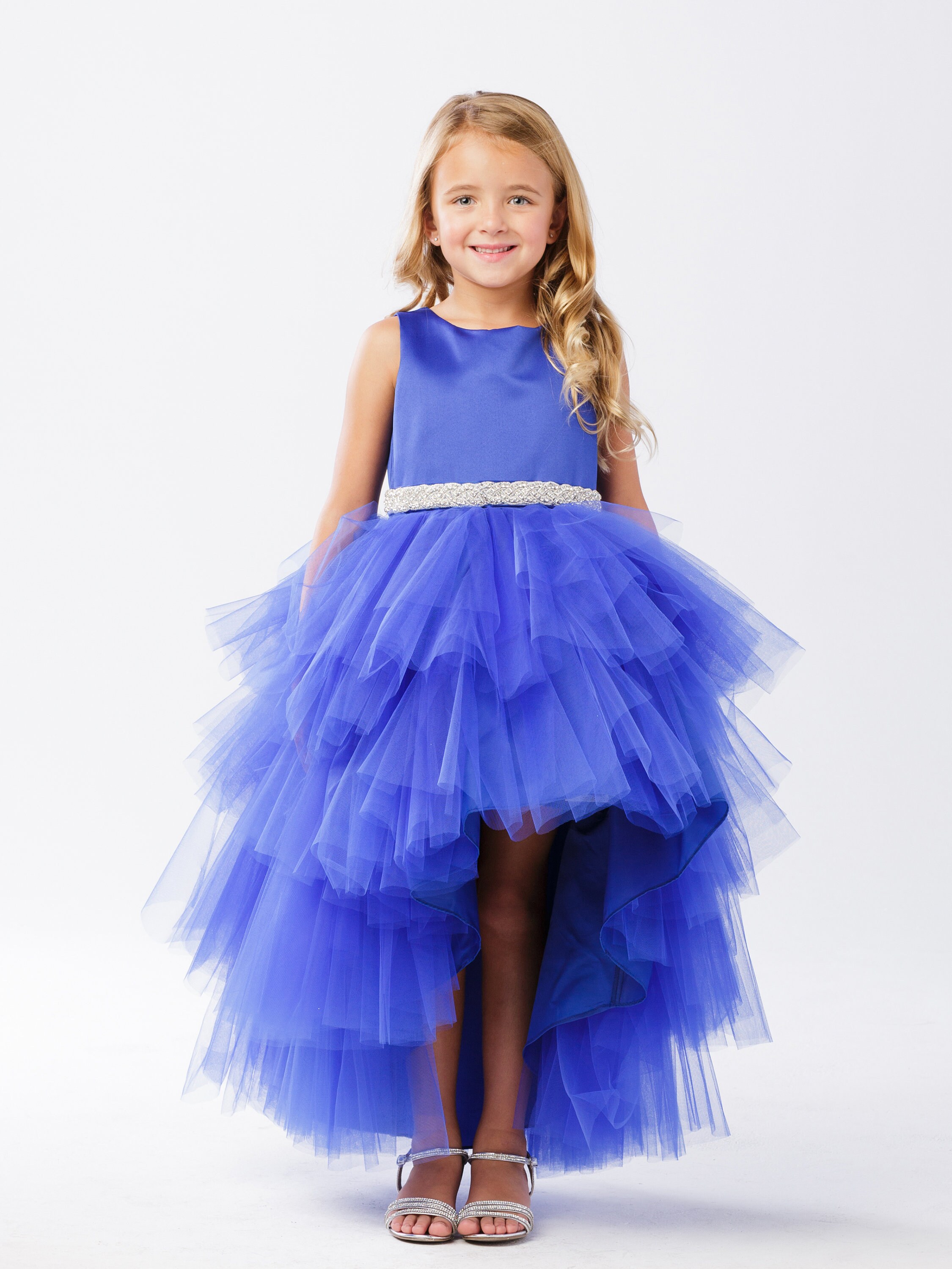 Blue dress for teens hot sale
