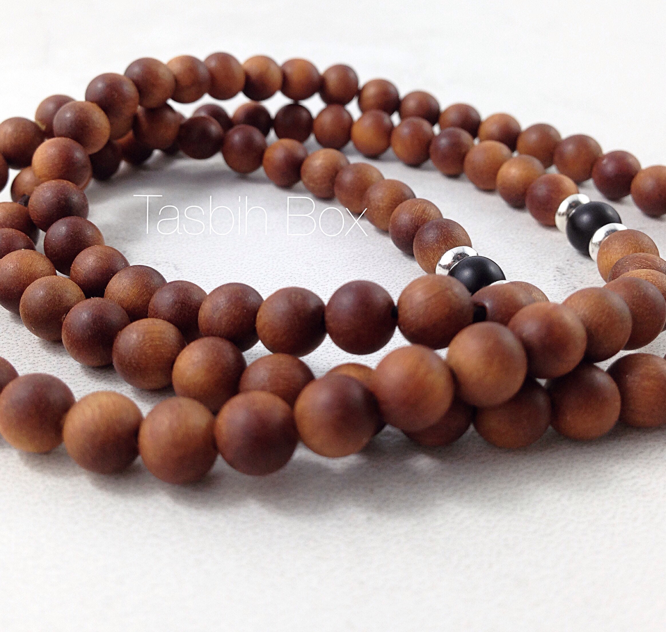 Sandalwood Tasbih Tasbeeh Subha Misbah Muslim Ramadan Gift Prayer