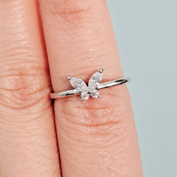 Swarovski clearance ring butterfly