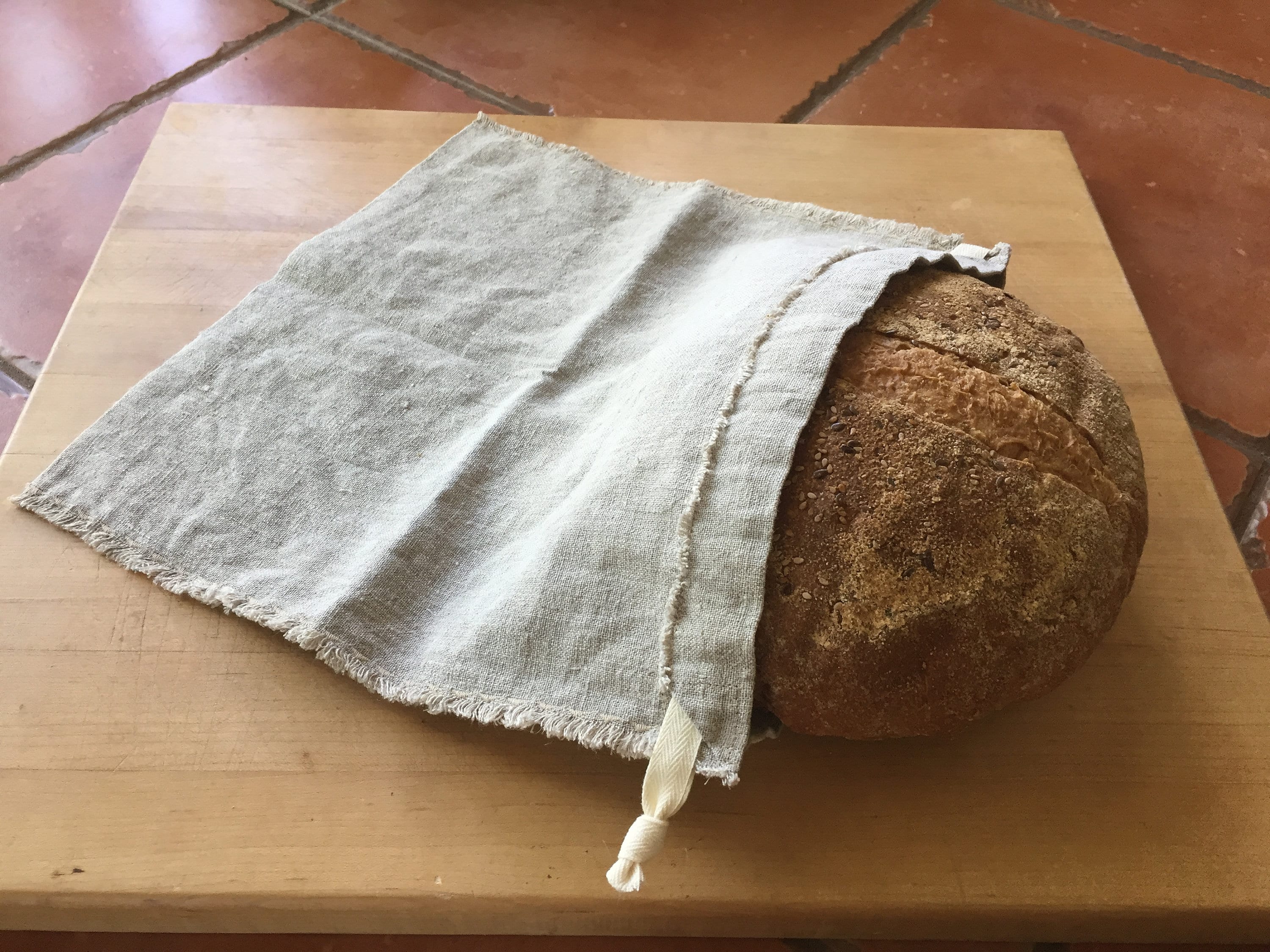 linen bread