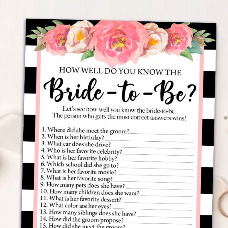 Floral Bridal Shower Etsy