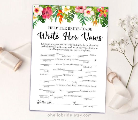 Bridal on sale shower games