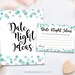 Printable Bridal Shower Games Printable Date Night Ideas for Newlywed ...