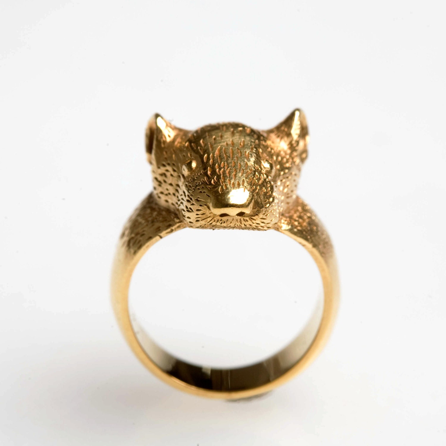 Rat-mouse Head Ring Statement Ring Animal Ring Horoscope - Etsy