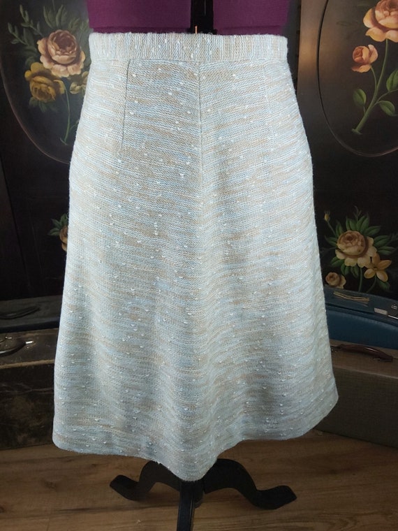 Vintage Holiday Knitware Toronto A line pastel blu